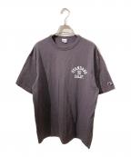 Champion×STANDARD CALIFORNIAチャンピオン×スタンダードカリフォルニア）の古着「プリントTシャツ」｜チャコールグレー