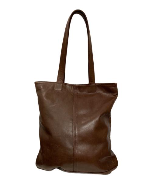 PORTER（ポーター）PORTER (ポーター) レザートートバッグ ブラウンの古着・服飾アイテム