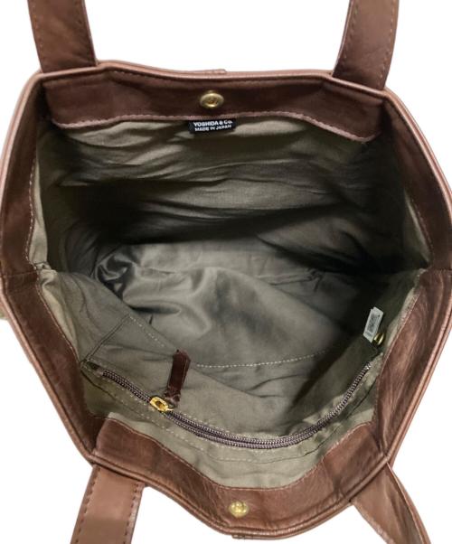PORTER（ポーター）PORTER (ポーター) レザートートバッグ ブラウンの古着・服飾アイテム