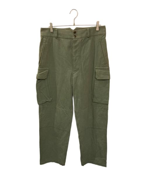 MAATEE&SONS（マーティーアンドサンズ）MAATEE&SONS (マーティーアンドサンズ) MILITARY TROUSERS オリーブ サイズ:2の古着・服飾アイテム