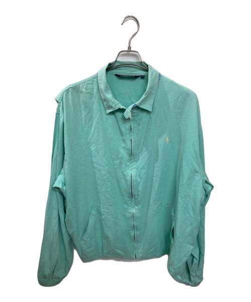 POLO RALPH LAUREN（ポロ・ラルフローレン）POLO RALPH LAUREN (ポロ・ラルフローレン) スイングトップ 黄緑 サイズ:XLの古着・服飾アイテム