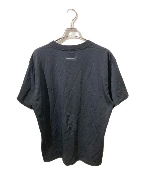 MM6 Maison Margiela（エムエムシックスメゾンマルジェラ）MM6 Maison Margiela (エムエムシックスメゾンマルジェラ) カレンダータグ半袖Ｔシャツ ブラック サイズ:Mの古着・服飾アイテム