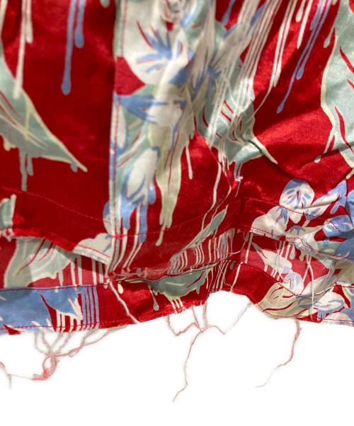 CHRISTIAN DADA（クリスチャンダダ）CHRISTIAN DADA (クリスチャンダダ) アロハシャツ レッド サイズ:48の古着・服飾アイテム