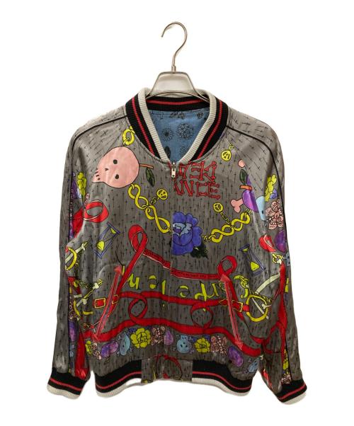 HIRO（ヒロ）HIRO (ヒロ) リバーシブルジャケット ブルー×グレー サイズ:不明の古着・服飾アイテム