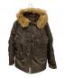 ALPHA INDUSTRIES（アルファインダストリーズ）の古着「フライトジャケット」｜ブラウン