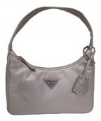 PRADAプラダ）の古着「Re-Edition 2000 Re-Nylon ミニバッグ」｜グレー