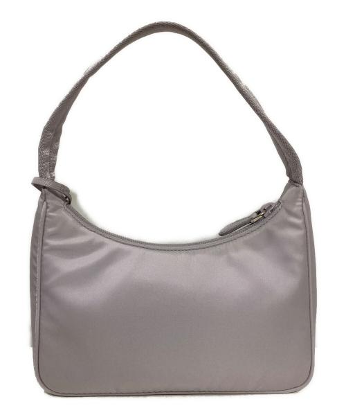 PRADA（プラダ）PRADA (プラダ) Re-Edition 2000 Re-Nylon ミニバッグ グレーの古着・服飾アイテム