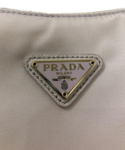 PRADA（プラダ）PRADA (プラダ) Re-Edition 2000 Re-Nylon ミニバッグ グレーの古着・服飾アイテム