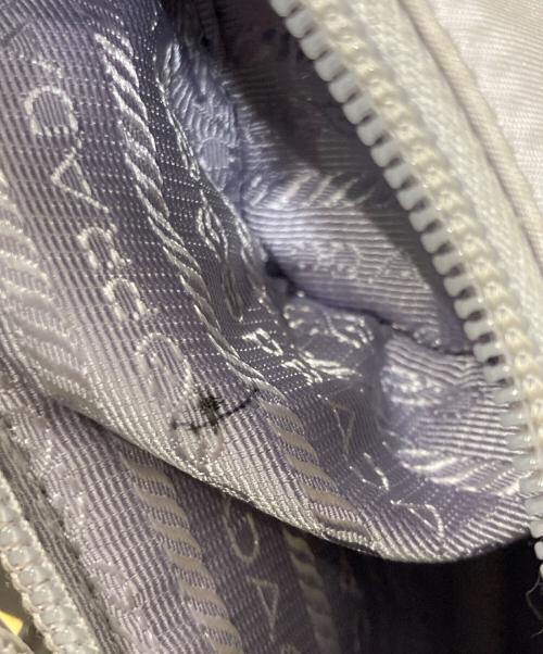 PRADA（プラダ）PRADA (プラダ) Re-Edition 2000 Re-Nylon ミニバッグ グレーの古着・服飾アイテム