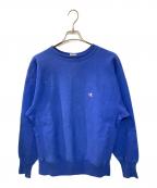 Champion REVERSE WEAVEチャンピオン リバース ウィーブ）の古着「90's クルーネックスウェット」｜ブルー