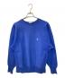 Champion REVERSE WEAVE（チャンピオン リバース ウィーブ）の古着「90's クルーネックスウェット」｜ブルー