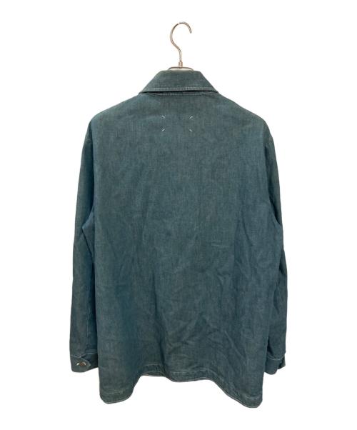 Maison Margiela（メゾンマルジェラ）Maison Margiela (メゾンマルジェラ) デニムカバーオール ブルー サイズ:48の古着・服飾アイテム