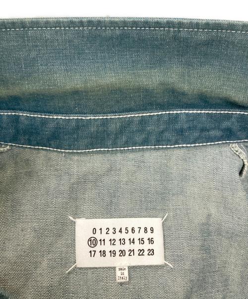 Maison Margiela（メゾンマルジェラ）Maison Margiela (メゾンマルジェラ) デニムカバーオール ブルー サイズ:48の古着・服飾アイテム