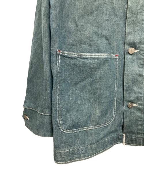 Maison Margiela（メゾンマルジェラ）Maison Margiela (メゾンマルジェラ) デニムカバーオール ブルー サイズ:48の古着・服飾アイテム