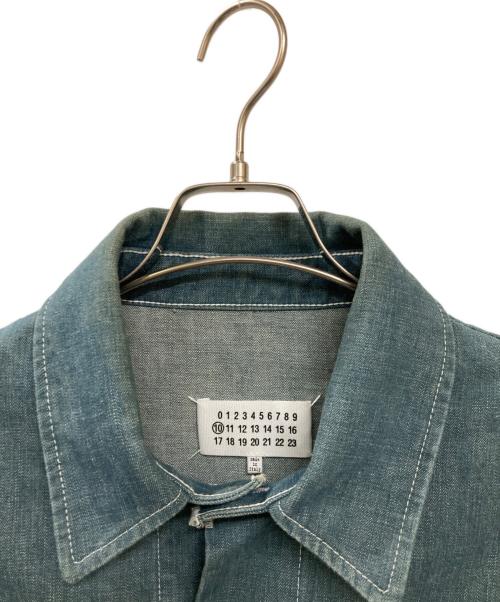 Maison Margiela（メゾンマルジェラ）Maison Margiela (メゾンマルジェラ) デニムカバーオール ブルー サイズ:48の古着・服飾アイテム