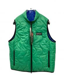 WILD THINGS（ワイルドシングス）の古着「リバーシブル中綿ベスト」｜グリーン