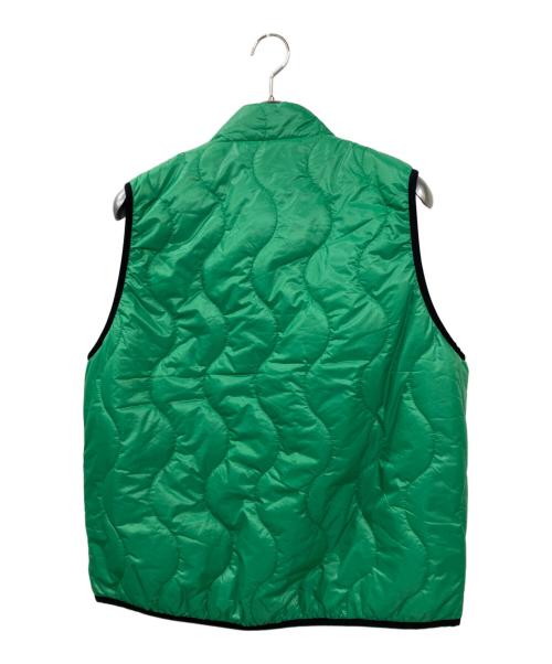 WILD THINGS（ワイルドシングス）WILD THINGS (ワイルドシングス) リバーシブル中綿ベスト グリーン サイズ:Lの古着・服飾アイテム
