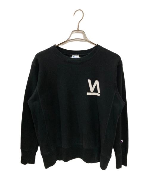 Champion（チャンピオン）Champion (チャンピオン) VARIOUS ARTISTS (ヴァリアス・アーティスト) UNDERCOVER (アンダーカバー) プリントスウェット ネイビー サイズ:Mの古着・服飾アイテム