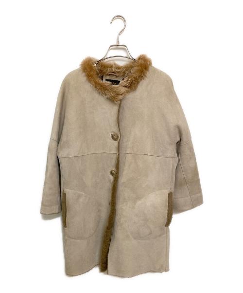 OWEN BARRY（オーエンバリー）OWEN BARRY (オーエンバリー) ムートンコート ベージュ サイズ:Sの古着・服飾アイテム