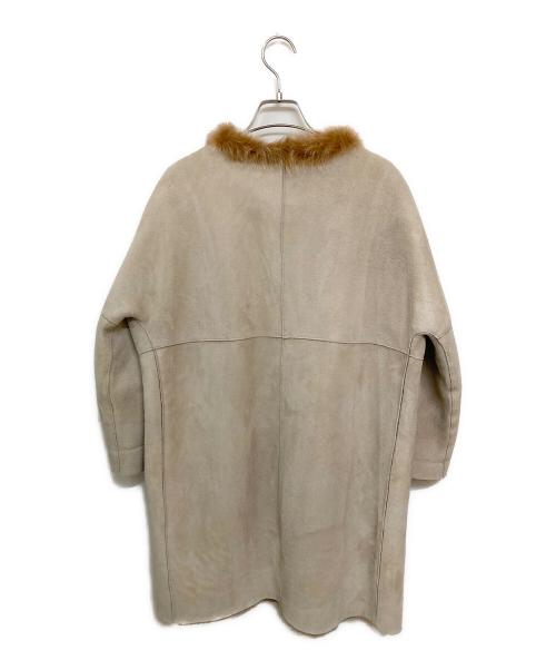OWEN BARRY（オーエンバリー）OWEN BARRY (オーエンバリー) ムートンコート ベージュ サイズ:Sの古着・服飾アイテム