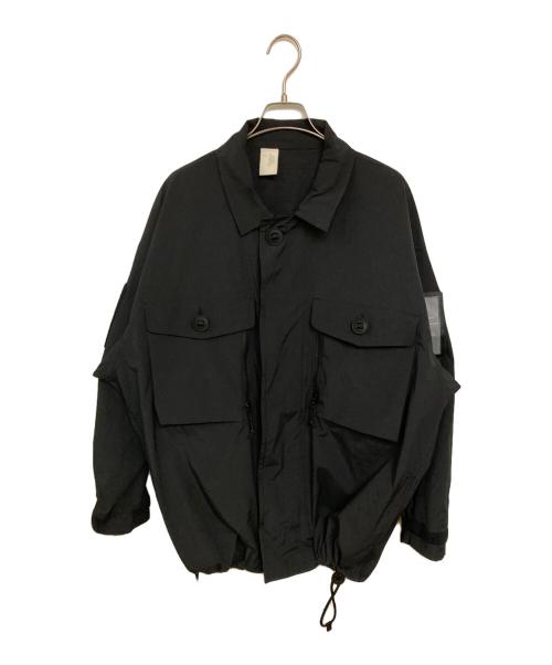 N.HOOLYWOOD（エヌ ハリウッド）N.HOOLYWOOD (エヌ ハリウッド) SHIRT BLOUSON グレー サイズ:Mの古着・服飾アイテム