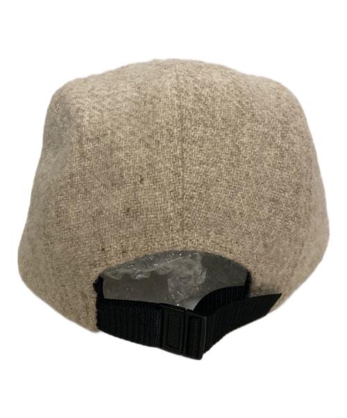 SUPREME（シュプリーム）Supreme (シュプリーム) Harris Tweed Camp Cap ベージュの古着・服飾アイテム