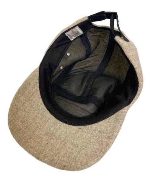 SUPREME（シュプリーム）Supreme (シュプリーム) Harris Tweed Camp Cap ベージュの古着・服飾アイテム