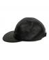 Supreme (シュプリーム) Leather Camp Cap ブラック：13000円