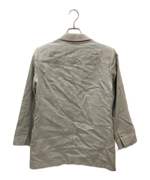 BACCA（バッカ）BACCA (バッカ) リネンウールシルク3Pセットアップ グレー サイズ:SIZE S(ボトムXS)の古着・服飾アイテム