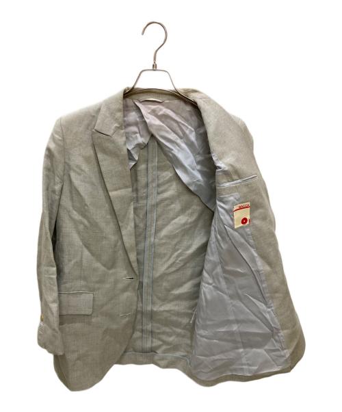 BACCA（バッカ）BACCA (バッカ) リネンウールシルク3Pセットアップ グレー サイズ:SIZE S(ボトムXS)の古着・服飾アイテム
