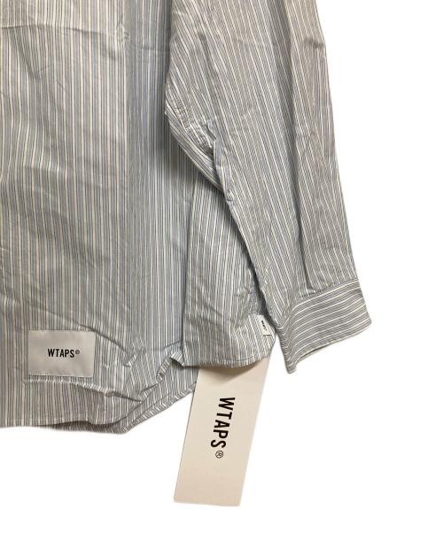WTAPS（ダブルタップス）WTAPS (ダブルタップス) WTAPS BD 06 / LS / COTTON. BROADCLOTH. TEXTILE. OF ブルー サイズ:3の古着・服飾アイテム