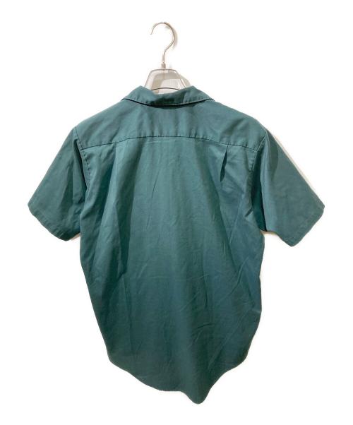 LEE（リー）LEE (リー) ｳﾞｨﾝﾃｰｼﾞ 半袖ワークシャツ グリーン サイズ:-（実寸参照)の古着・服飾アイテム