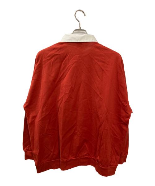 E.TAUTZ（イートーツ）E.TAUTZ (イートーツ) RUGBY SWEAT SHIRT オレンジ サイズ:Sの古着・服飾アイテム