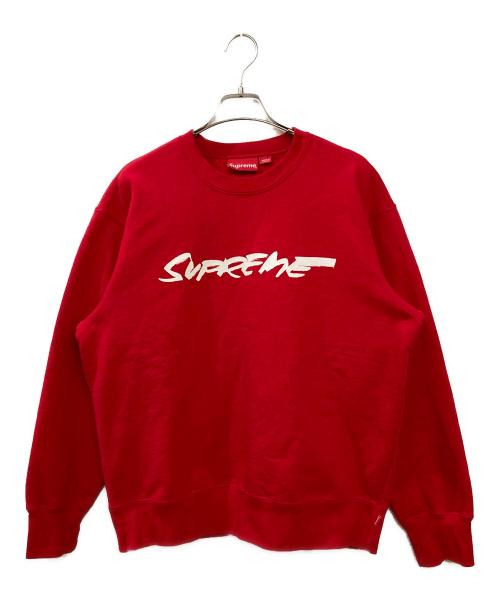 SUPREME（シュプリーム）SUPREME (シュプリーム) Futura Logo Crewneck レッド サイズ:Sの古着・服飾アイテム