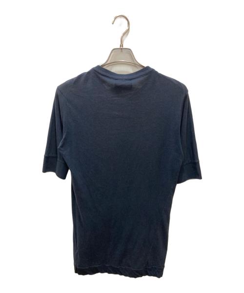 DIESEL Black Gold（ディーゼル ブラック ゴールド）DIESEL Black Gold (ディーゼル ブラック ゴールド) 半袖カットソー レッド×ネイビー サイズ:Sの古着・服飾アイテム