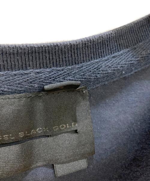 DIESEL Black Gold（ディーゼル ブラック ゴールド）DIESEL Black Gold (ディーゼル ブラック ゴールド) 半袖カットソー レッド×ネイビー サイズ:Sの古着・服飾アイテム
