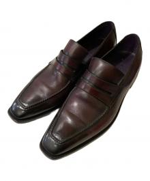 Berluti（ベルルッティ）の古着「アンディ ローファー」｜バーガンディー