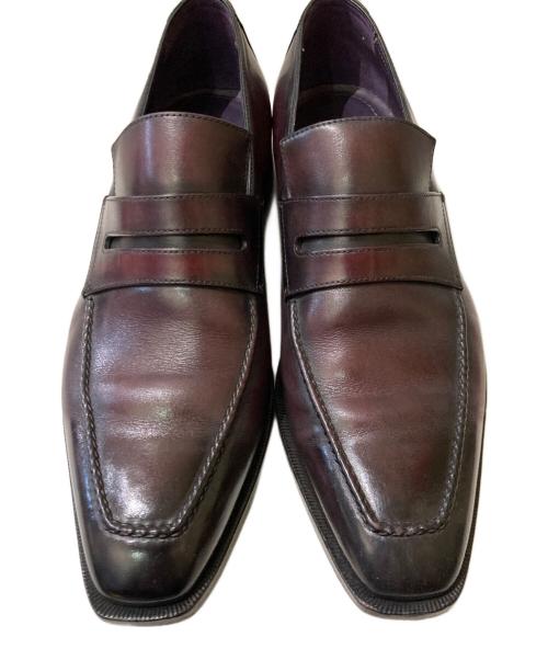 Berluti（ベルルッティ）Berluti (ベルルッティ) アンディ ローファー バーガンディー サイズ:6 1/2の古着・服飾アイテム