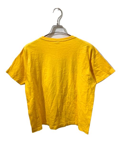 Champion（チャンピオン）Champion (チャンピオン) 70S ヴィンテージプリントTシャツ イエロー サイズ:XLの古着・服飾アイテム