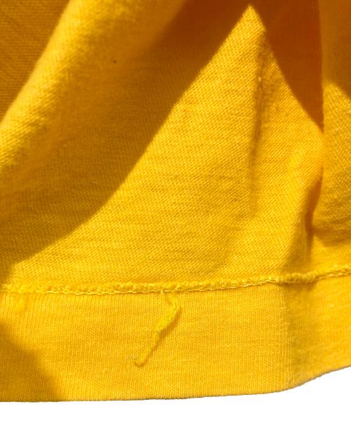 Champion（チャンピオン）Champion (チャンピオン) 70S ヴィンテージプリントTシャツ イエロー サイズ:XLの古着・服飾アイテム