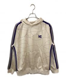 Needles×DC SHOE（ニードルズ×ディーシーシュー）の古着「Track Hoody Poly Smooth」｜ベージュ