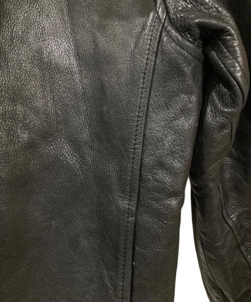 GAP（ギャップ）GAP (ギャップ) シングルレザージャケット ブラック サイズ:Sの古着・服飾アイテム