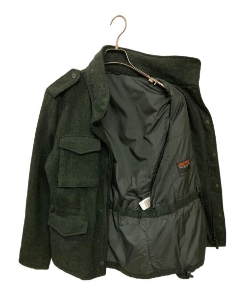 ASPESI（アスペジ）ASPESI (アスペジ) ウール中綿ジャケット グリーン サイズ:Mの古着・服飾アイテム