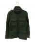 ASPESI（アスペジ）の古着「ウール中綿ジャケット」｜グリーン