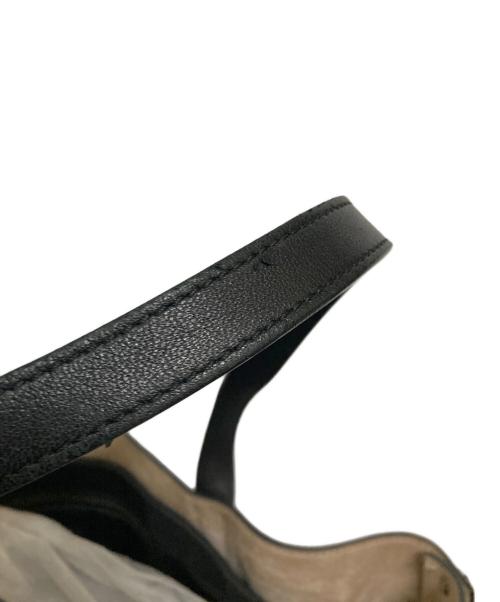 JIMMY CHOO（ジミーチュウ）JIMMY CHOO (ジミーチュウ) スタッズレザートートバッグ ホワイトの古着・服飾アイテム