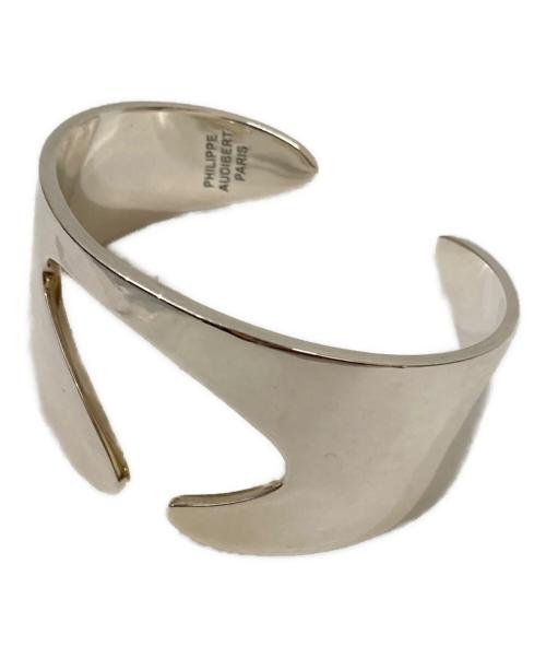 philippe audibert（フィリップオーディベール）PHILIPPE AUDIBERT (フィリップオーディベール) バングル シルバーの古着・服飾アイテム