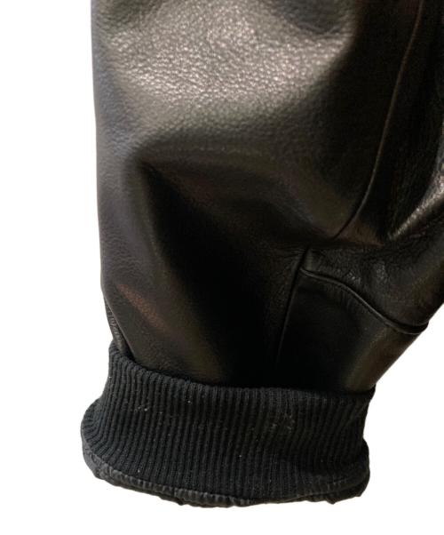 RAMIDUS（ラミダス）RAMIDUS (ラミダス) VARSITY JACKET/バーシティジャケット ブラック サイズ:XLの古着・服飾アイテム