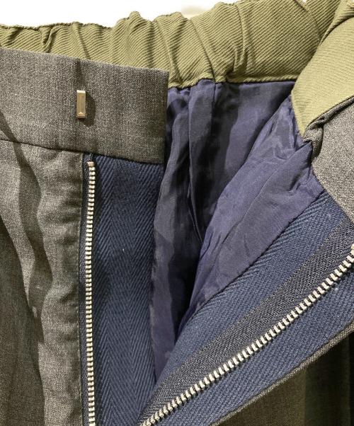 GRAMICCI（グラミチ）GRAMICCI (グラミチ) sacai (サカイ) サイドラインベルテッドショーツ グレー サイズ:4の古着・服飾アイテム