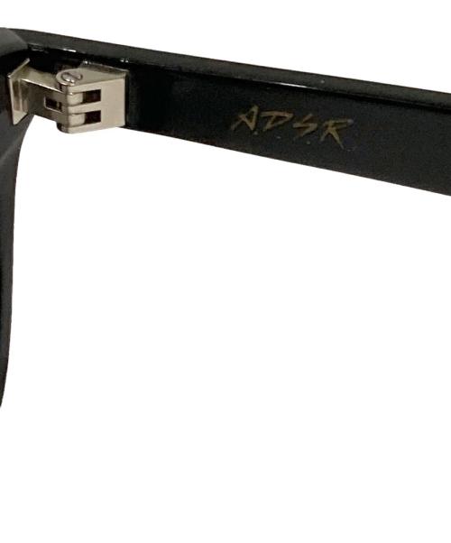 A.D.S.R.（エーディーエスアール）A.D.S.R. (エーディーエスアール) サングラス ブラックの古着・服飾アイテム