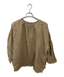 nest Robe（ネストローブ）の古着「リネンマキニョンプルオーバーブラウス」｜ブラウン